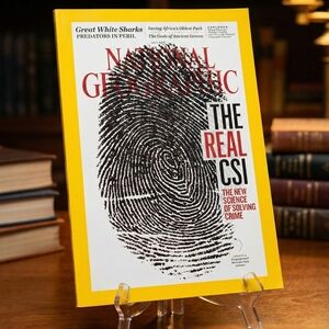 National Geographic July 2016 The Real CSI Great White Sharks Virunga Greece